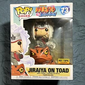 Funko POP! Rides #73 Jiraiya on Toad Hot Topic Exclusive Naruto Shippuden